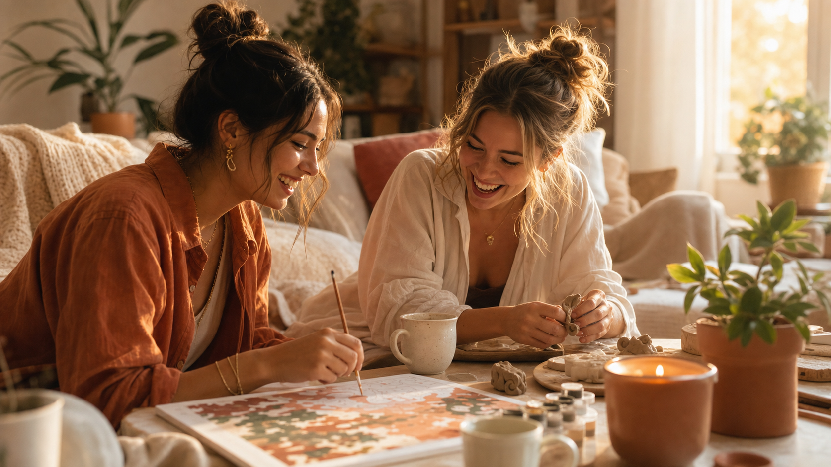 A cozzle craft night
